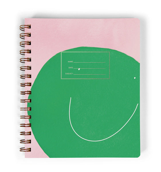 Green Smile Notebook