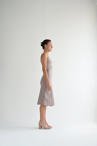 Stretch Dress in Antinque Rose