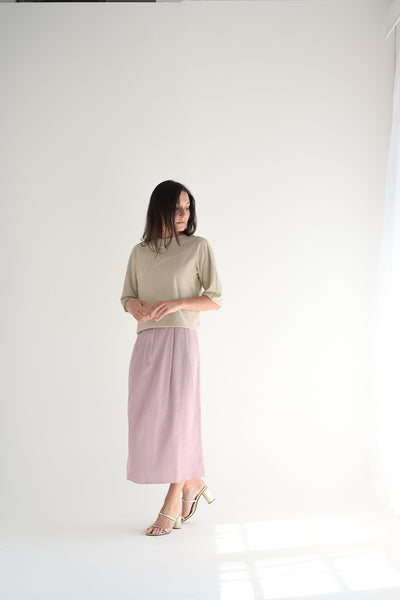 Long Skirt in Pink