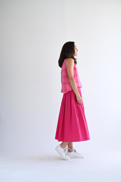 Skirt in Raspberry