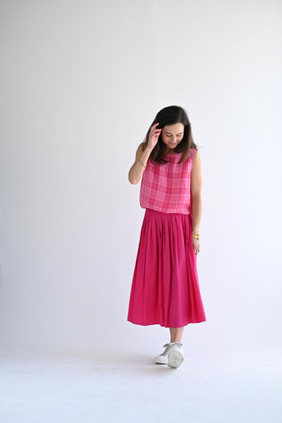 Skirt in Raspberry