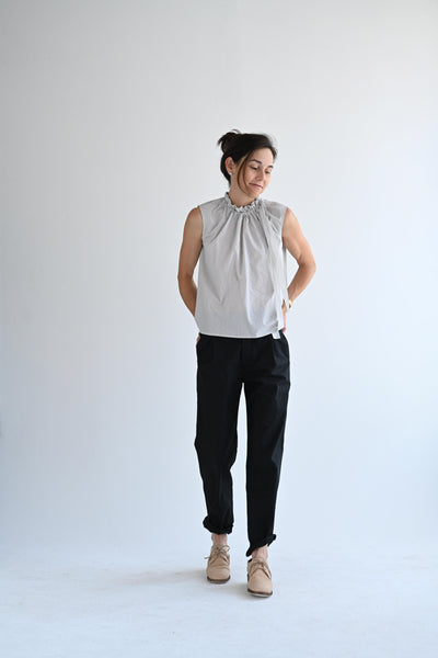 Tank in Meringue Stripe