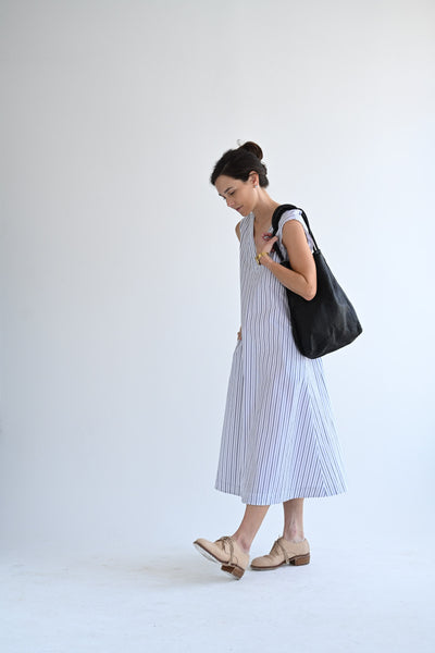 Shopper in Black Leather