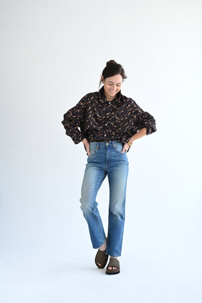 Claudia Shirt in Floral Cotton