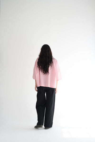 2028 Shirt in Raspberry Net