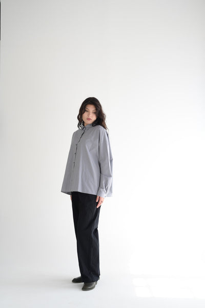 1929 Shirt in Black Sesame