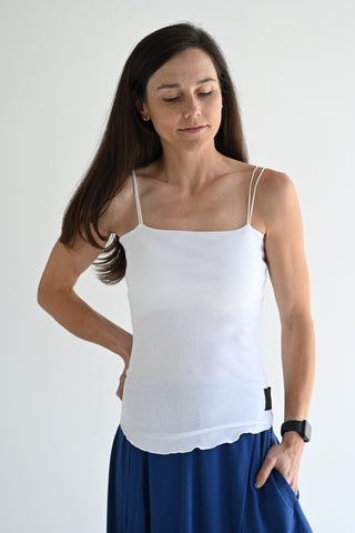 Dallas Tube Top in White