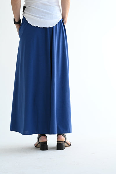 Halo Semi-Flare Skirt in Ultra Blue