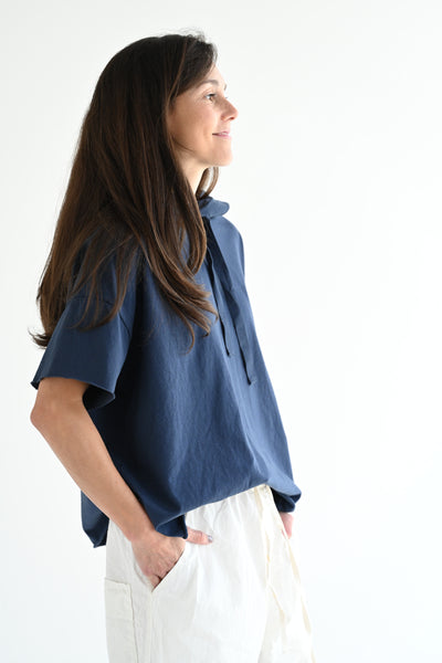 Hooded T-Shirt HC in Navy