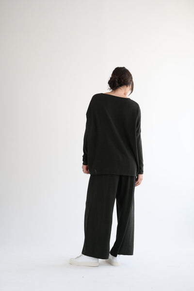 JP Snap Cardigan in Forrest