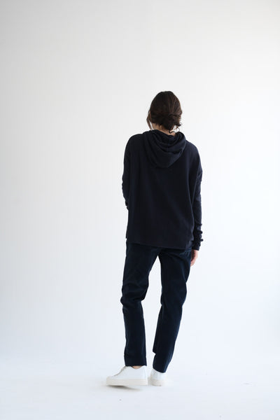 Hoodie JP in Navy