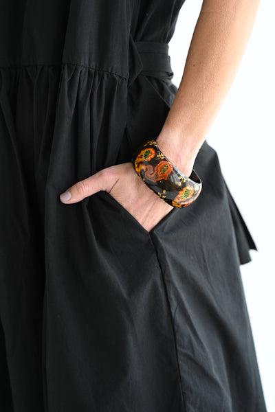 Lamin Dress in Black