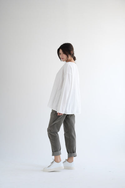 LWC Pullover Shirt in White
