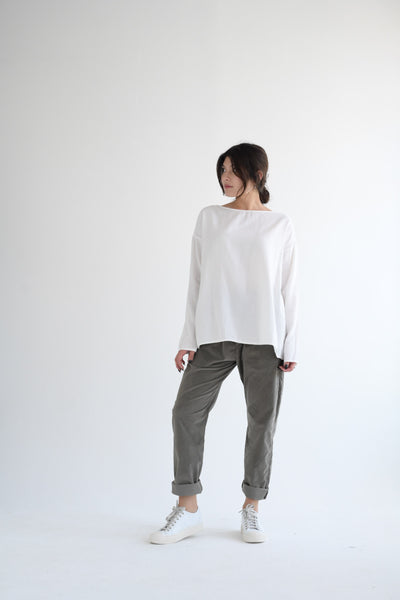 LWC Pullover Shirt in White