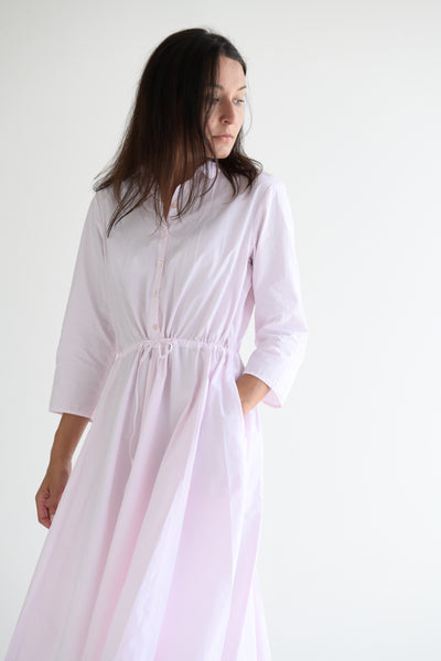 Shirt Dress in Think Pink