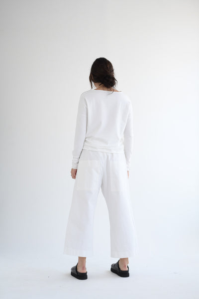Wide & Short WCC Trousers in White