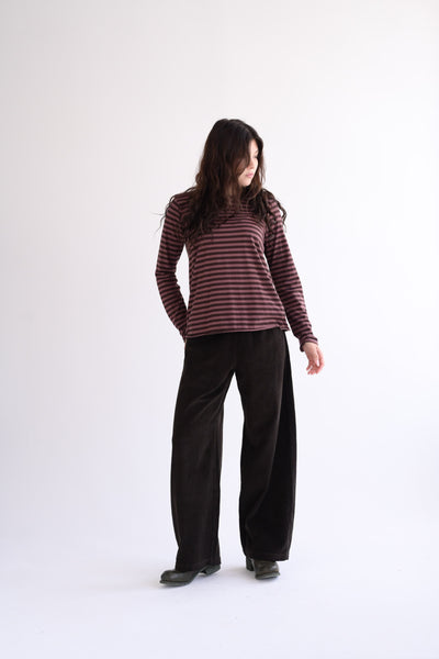 Maglia Agapi Jersey Stripe in Sasso