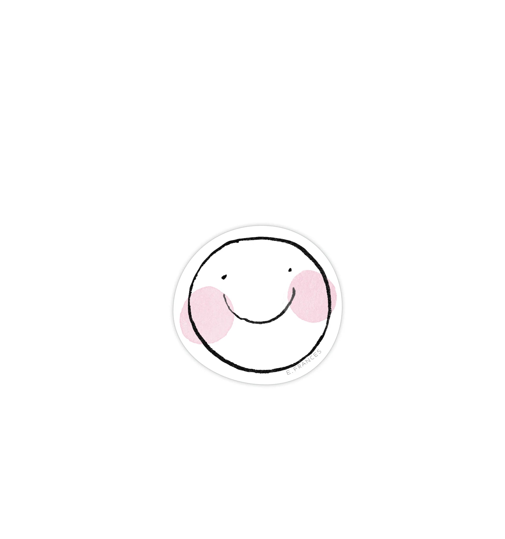 Pink Cheeks Icon Pink Cheeks Sticker – Twig