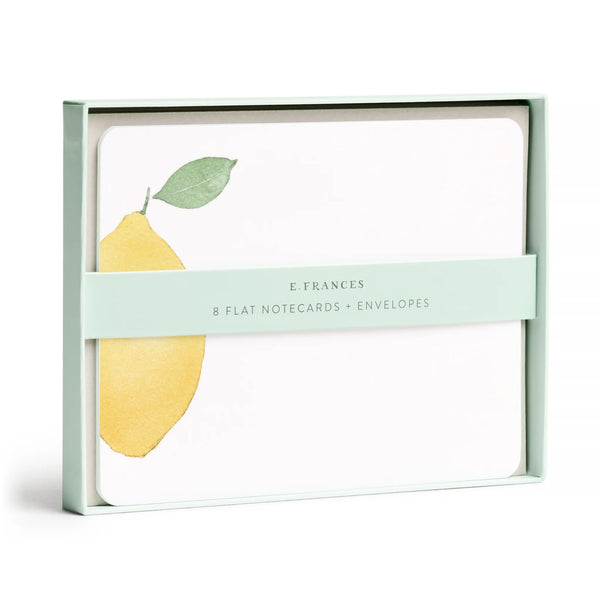 Flat Notes Box Set - Lemon