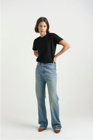 The Easy Jean in Worn Indigo