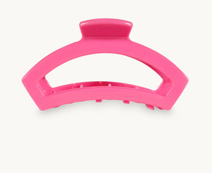 Open Medium Hair Clip in Paradise Pink