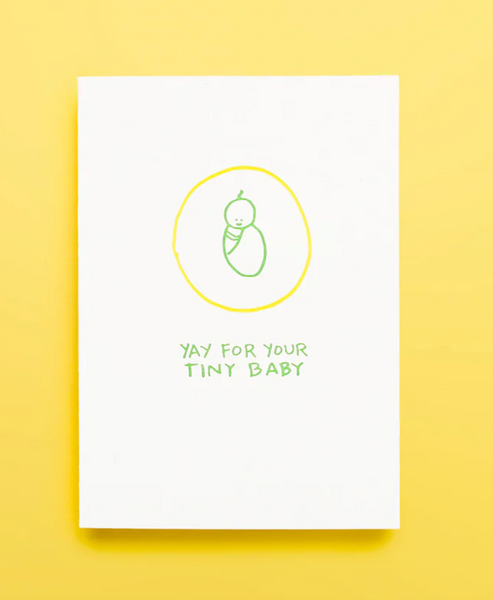 Yay Tiny Baby Card