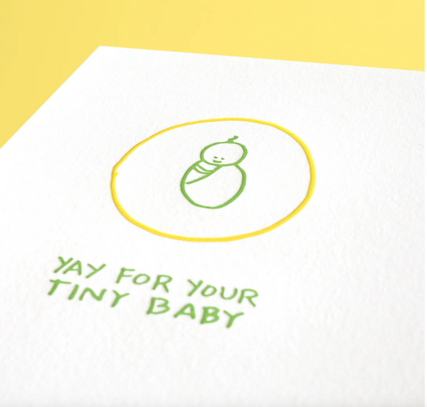 Yay Tiny Baby Card