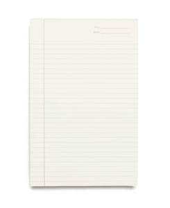 Lined Notepad