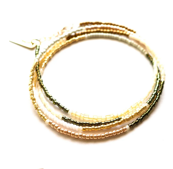 June Wrap Bracelet in Neutral