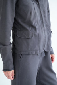 Sweat suit blazer sale