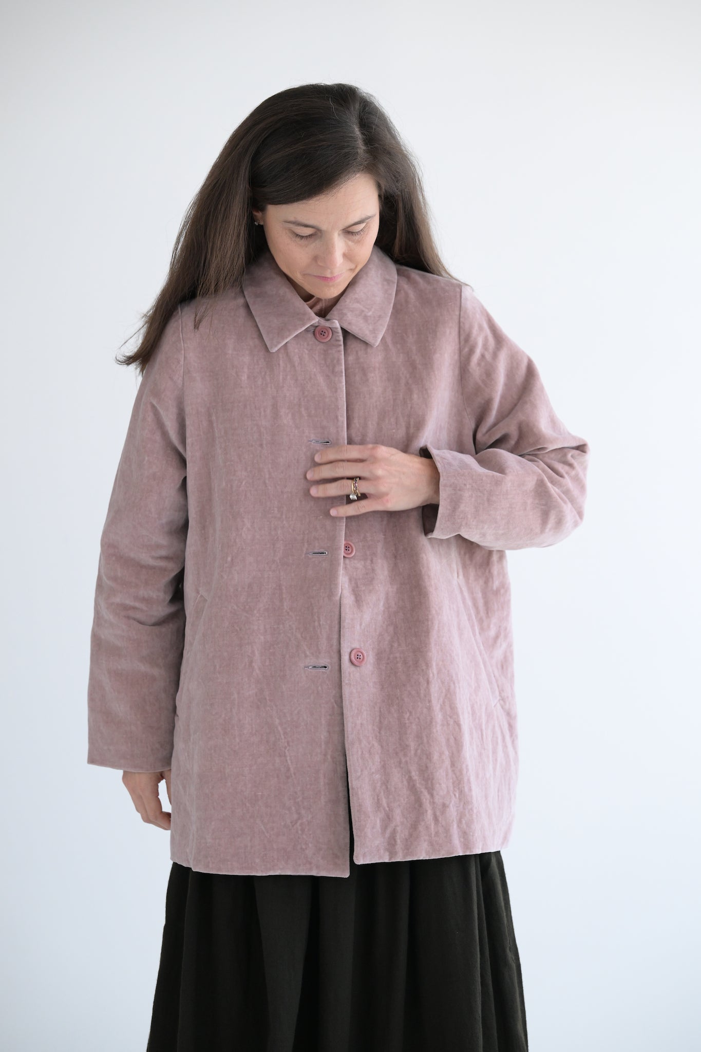 Soleil Jacket in Dusty Rose