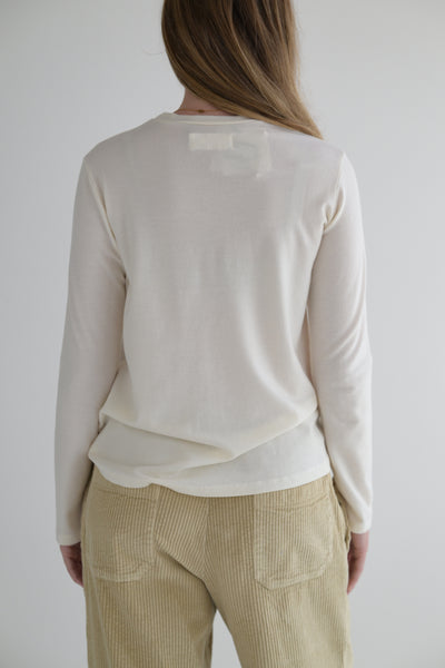 Maglia Agapi Charme in Winter White
