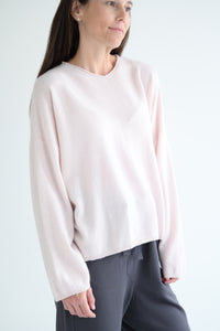 #313 Cashmere Sweater in Powder