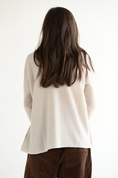 Cashmere Jumper in Fog