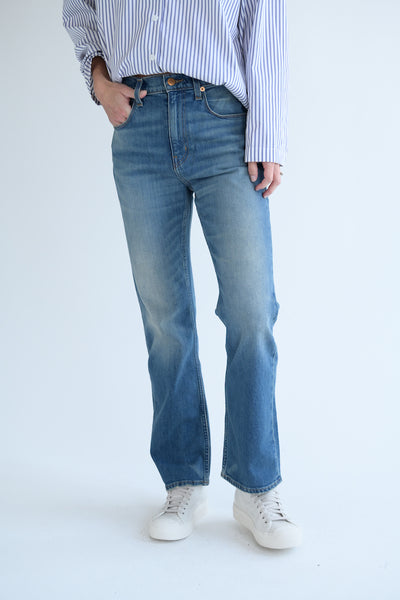 Kenickie Jean in Distressed Indigo