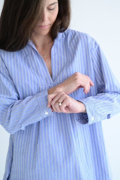 Vera Shirt Long Sleeve in Stripe