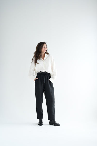 Chasse Pant Sans Patte in Black