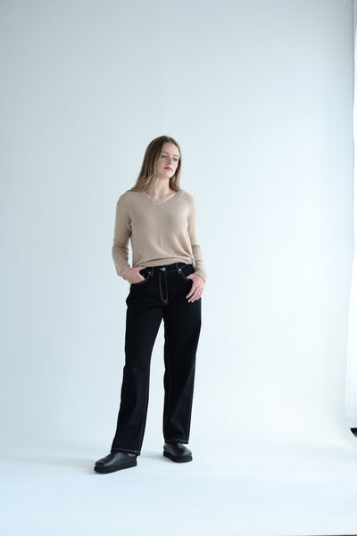 Denim Paulo Pant in Black