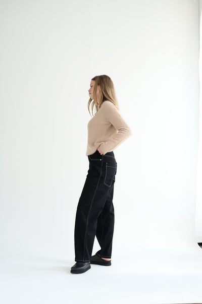 Denim Paulo Pant in Black
