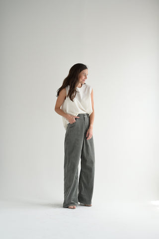 Pavia Pant Corduroy in Sage