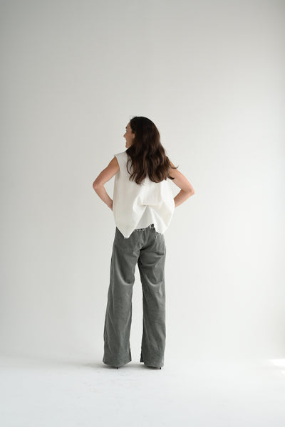 Pavia Pant Corduroy in Sage