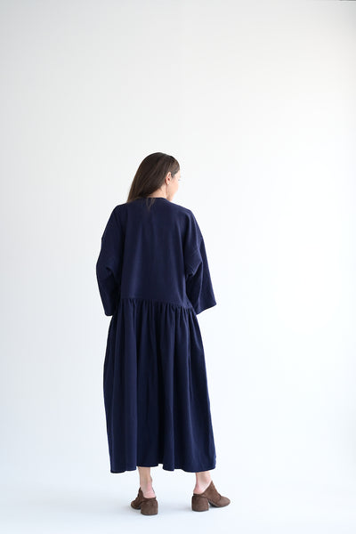 Delos Dress in Navy