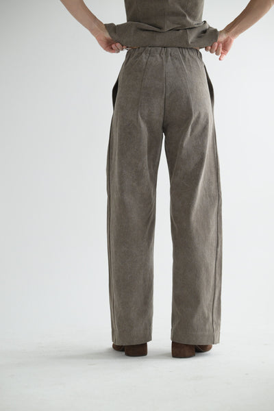 Canvas Gallery Pants in Cinder
