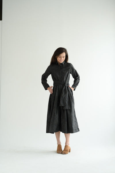Lena Dress in Dark Flower