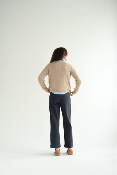 #241 Cashmere V Neck in Sanda
