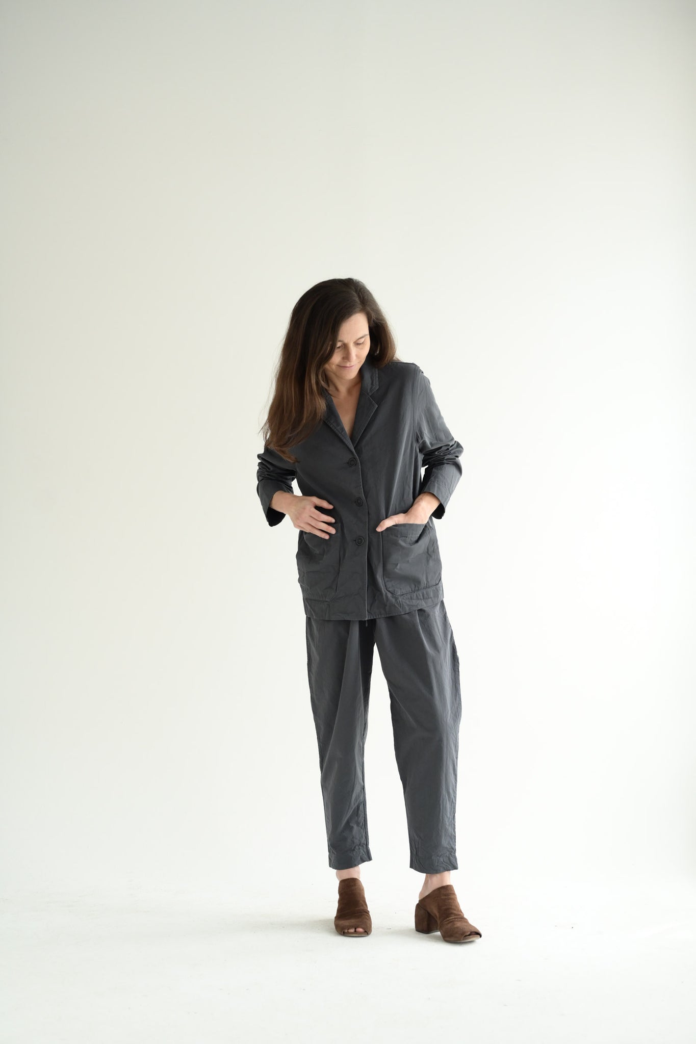 Blu Skull Tippy Pants