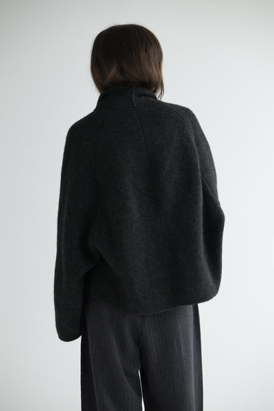 Double Time Jacket in Charcoal