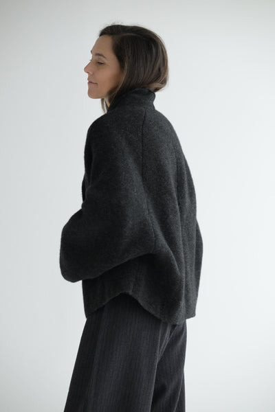 Double Time Jacket in Charcoal