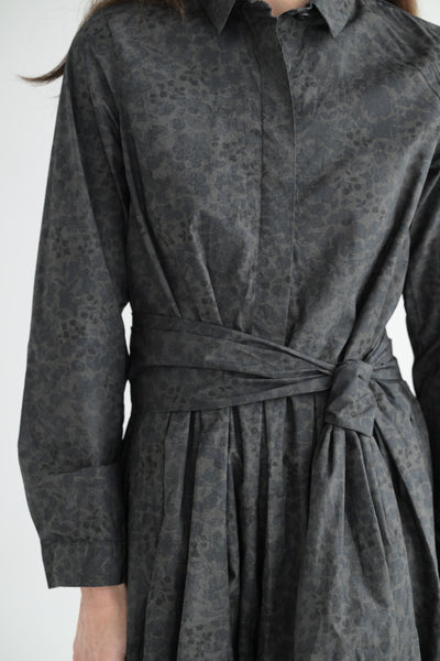 Lena Dress in Dark Flower