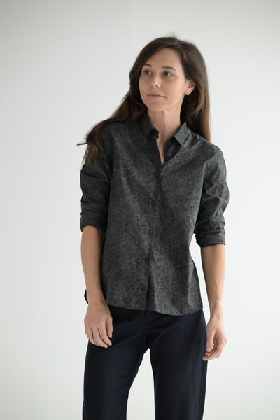 Tyrol Shirt in Dark Flower